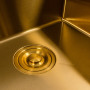 Изображение Кухонна мийка 50*50 PVD Gold Valeso Handmade (сифон круглий, 3,0/0,8) ИМ Light-Deco 4 