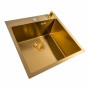 Изображение Кухонна мийка 50*50 PVD Gold Valeso Handmade (сифон круглий, 3,0/0,8) ИМ Light-Deco 1 