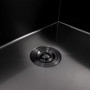 Изображение Кухонна мийка 60*50 PVD чорна VALESO Handmade DECOR (3,0/0,8) ИМ Light-Deco 4 