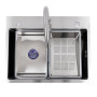 Зображення CM 64*50B Кухонна мийка нержавійка (Work station) Valeso Handmade ИМ Light-Deco 2 