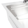 Зображення CM 64*50B Кухонна мийка нержавійка (Work station) Valeso Handmade ИМ Light-Deco 5 