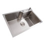 Зображення Кухонна мийка VALESO Handmade 65х43 нержавійка (3,0/0,8) ИМ Light-Deco 1 