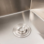 Изображение Кухонна мийка CM 65*50 L нержавійка VALESO Handmade (круглий сифон 3.0/0.8) ИМ Light-Deco 4 
