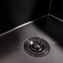 Изображение Кухонна мийка PVD чорна 65*45 Valeso Handmade (сифон круглий, 3,0/0,8) ИМ Light-Deco 4 