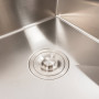 Изображение Кухонна мийка CM 65*50 R нержавійка VALESO Handmade (круглий сифон 3.0/0.8) ИМ Light-Deco 4 