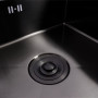 Изображение Кухонна мийка CM 50*50 прихована PVD чорна VALESO Handmade (змішувач в комплекті) ИМ Light-Deco 6 
