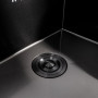 Зображення CM 78*43 L Мийка PVD чорна Valeso Handmade (3.0/0.8) ИМ Light-Deco 2 