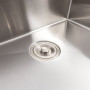 Изображение Кухонна мийка нержавійка CM 100*50 L VALESO Handmade (3.0/0.8) ИМ Light-Deco 5 