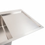 Изображение Кухонна мийка CM 78*50 L нержавійка VALESO Handmade (круглий сифон 3,0/0,8) ИМ Light-Deco 2 