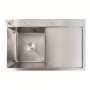 Изображение Кухонна мийка CM 78*50 L нержавійка VALESO Handmade (круглий сифон 3,0/0,8) ИМ Light-Deco 