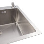 Изображение Кухонна мийка нержавійка CM 100*50 R VALESO Handmade (3.0/0.8) ИМ Light-Deco 2 