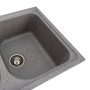 Зображення Гранітна мийка для кухні Platinum 7950 Equatoria матовий Сірий ИМ Light-Deco 2 