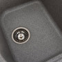 Зображення Гранітна мийка для кухні Platinum 7950 Equatoria матовий Сірий ИМ Light-Deco 5 