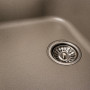 Зображення Гранітна мийка для кухні Platinum 7950 Equatoria матовий Титан ИМ Light-Deco 4 