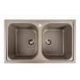 Зображення Гранітна мийка для кухні Platinum 7950 Equatoria матовий Титан ИМ Light-Deco 