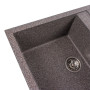 Зображення Гранітна мийка для кухні VALESO SELENA 7950 матова Мікс ИМ Light-Deco 1 