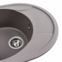 Изображение Гранітна мийка для кухні VALESO 5847 ONYX матова Дюна ИМ Light-Deco 2 
