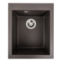 Зображення Гранітна мийка для кухні VALESO 4150 SOKIL матова Темна скеля ИМ Light-Deco 