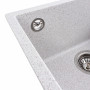 Зображення Гранітна мийка для кухні VALESO RUBA 4040 матова Топаз ИМ Light-Deco 5 