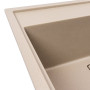 Изображение Гранітна мийка VALESO SHERLIT 6050 матова Титан ИМ Light-Deco 4 