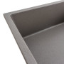 Зображення Гранітна мийка для кухні Platinum 8650 DIAMOND матова (сірий мусон) ИМ Light-Deco 3 