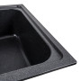 Зображення Гранітна мийка для кухні Platinum 7950 Equatoria матовий Карбон ИМ Light-Deco 3 