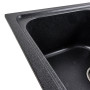 Зображення Гранітна мийка для кухні Platinum 7950 Equatoria матовий Карбон ИМ Light-Deco 4 