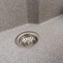 Зображення Гранітна мийка для кухні VALESO NIKA 7545 матова Сіра ИМ Light-Deco 4 