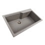 Зображення Гранітна мийка для кухні VALESO NIKA 7545 матова Сіра ИМ Light-Deco 1 