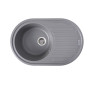 Зображення Гранітна мийка для кухні VALESO LIRA 7750 матова Сірий мусон ИМ Light-Deco 