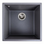 Зображення Гранітна мийка для кухні VALESO RUBA 4040 матова Сірий мусон ИМ Light-Deco 