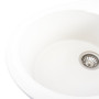 Изображение Гранітна мийка для кухні VALESO ONYX 5847 матова Білосніжна ИМ Light-Deco 3 