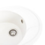 Изображение Гранітна мийка для кухні VALESO ONYX 5847 матова Білосніжна ИМ Light-Deco 6 