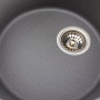 Изображение Гранітна мийка для кухні VALESO ONYX 5847 матова Сірий мусон ИМ Light-Deco 2 
