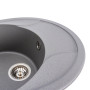 Изображение Гранітна мийка для кухні VALESO ONYX 5847 матова Сірий мусон ИМ Light-Deco 6 