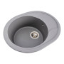 Изображение Гранітна мийка для кухні VALESO ONYX 5847 матова Сірий мусон ИМ Light-Deco 4 
