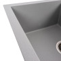 Зображення Кухонна мийка гранітна VALESO 6550 CRIPTA (сірий металік) ИМ Light-Deco 3 