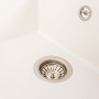 Изображение Гранітна мийка VALESO CRIPTA 6550 матова Білосніжна ИМ Light-Deco 5 