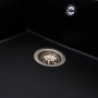 Изображение Гранітна мийка VALESO CALYPSO 7950 матова Чорна ИМ Light-Deco 4 