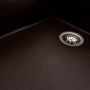 Зображення Гранітна мийка для кухні Platinum 8650 DIAMOND матова Шоколад ИМ Light-Deco 4 