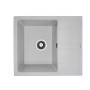 Зображення Гранітна мийка для кухні VALESO ARIA 5851 матова Біла в крапку ИМ Light-Deco 