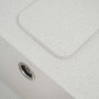 Зображення Гранітна мийка для кухні VALESO CUBE 7850 матова Біла в крапку ИМ Light-Deco 1 