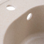 Зображення Гранітна мийка для кухні VALESO LUNA 510 матова Сафарі ИМ Light-Deco 4 