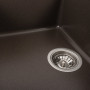Зображення Гранітна мийка для кухні VALESO INTENSO 6550 матова Темна скеля ИМ Light-Deco 5 