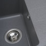 Зображення Гранітна мийка для кухні VALESO LIANA 6243 матова Сірий мусон ИМ Light-Deco 2 