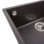 Изображение Гранітна мийка для кухні VALESO 5444 OASIS матовий Гренадін ИМ Light-Deco 4 