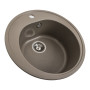Зображення Гранітна мийка для кухні VALESO LUNA 510 матова Титан ИМ Light-Deco 1 
