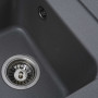 Зображення Гранітна мийка для кухні VALESO KORRADO 4050 матова Сірий мусон ИМ Light-Deco 1 