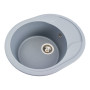 Изображение Гранітна мийка для кухні VALESO ONYX 5847 матова Сірий металік ИМ Light-Deco 7 