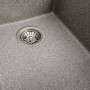 Изображение Гранітна мийка для кухні VALESO SOKIL 4150 матова Сіра ИМ Light-Deco 4 